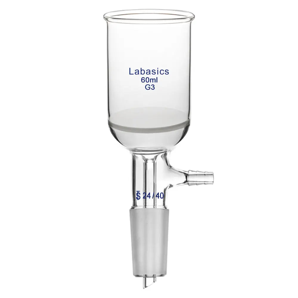 Buchner Filtering Funnel with Fine Frit (G3), 24/40 Joint, 60-1000 mL Buchner Funnels