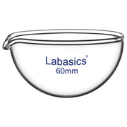 Evaporating Dish, Round Bottom, 60-120 mm Diameter Labasics