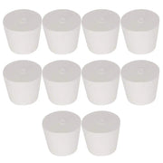 Solid Rubber Stoppers, White Labasics
