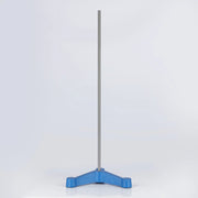 Stainless Steel Lab Stand, Triangular Tripod Retort Base with Long Rod Labasics