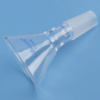 Glass Oblique Powder Funnel Labasics