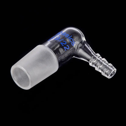 Inlet Adapter with Hose, 90 Degree Vacuum/Gas Bent Labasics