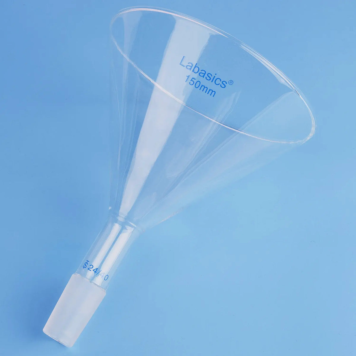 Glass Short Stem Powder Filter Funnel with 24/40 Inner Joint Labasics