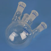 4 Neck Glass Round Bottom Boiling Flask, 24/40 Standard Taper Outer Joint, 250/500/1000 mL Labasics