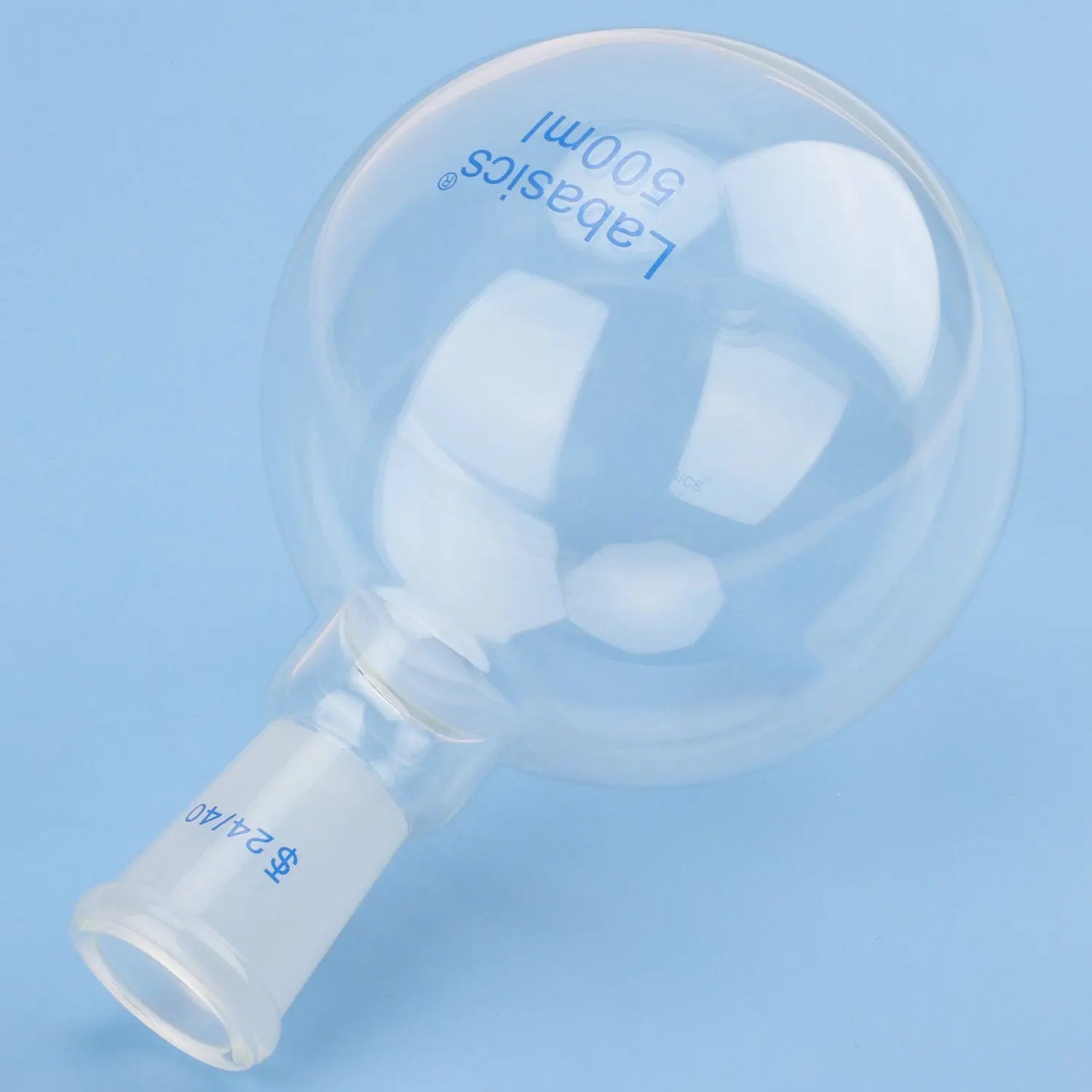 Glass Round Bottom Flask with 24/40 Standard Taper Outer Joint Labasics