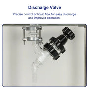 Separable Stainless Steel Vacuum Filtration Apparatus, 10-100L Labasics shop