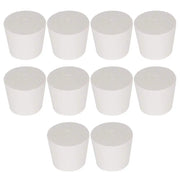 Solid Rubber Stoppers, White Labasics