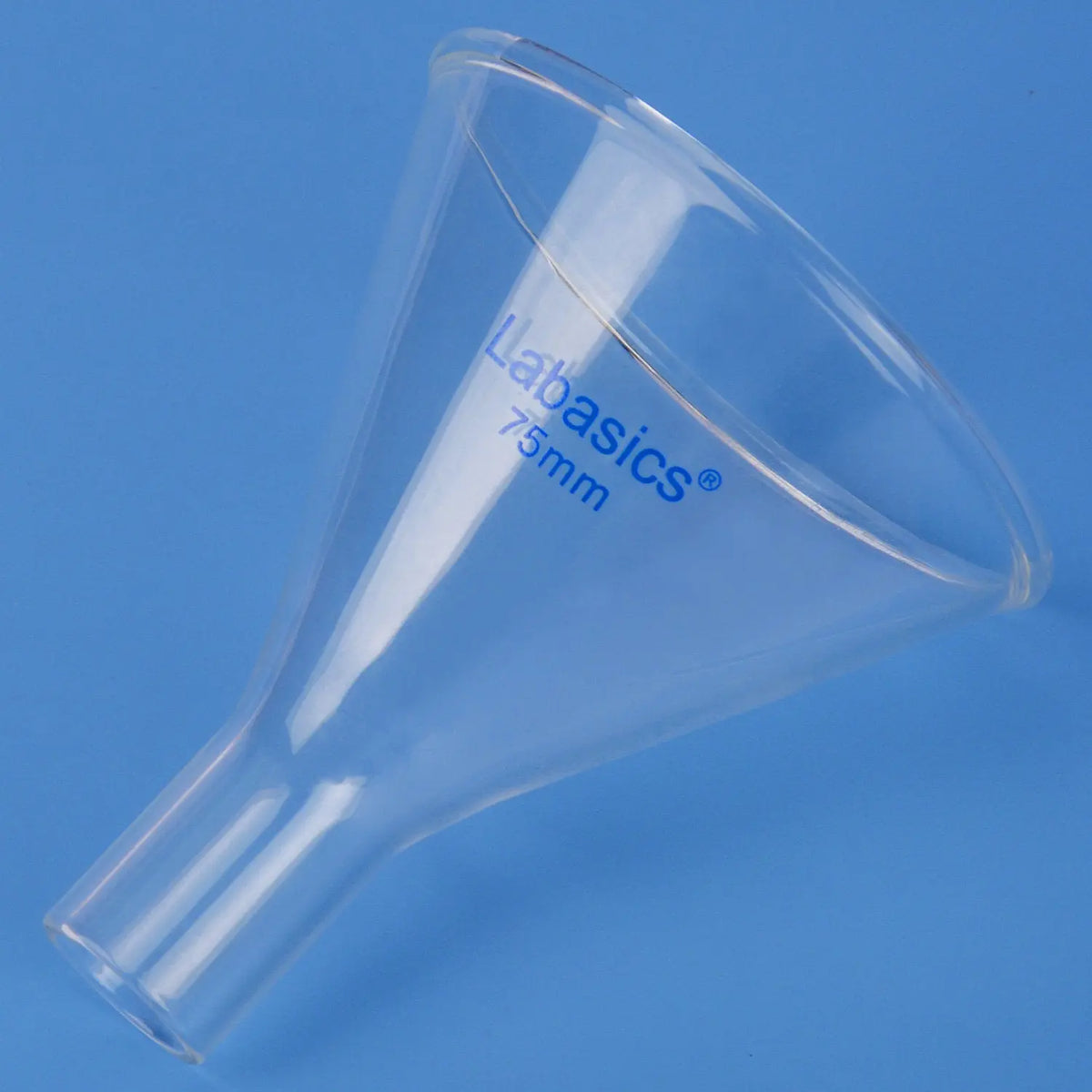 Glass Powder Funnel, 22 mm Stem Length Labasics
