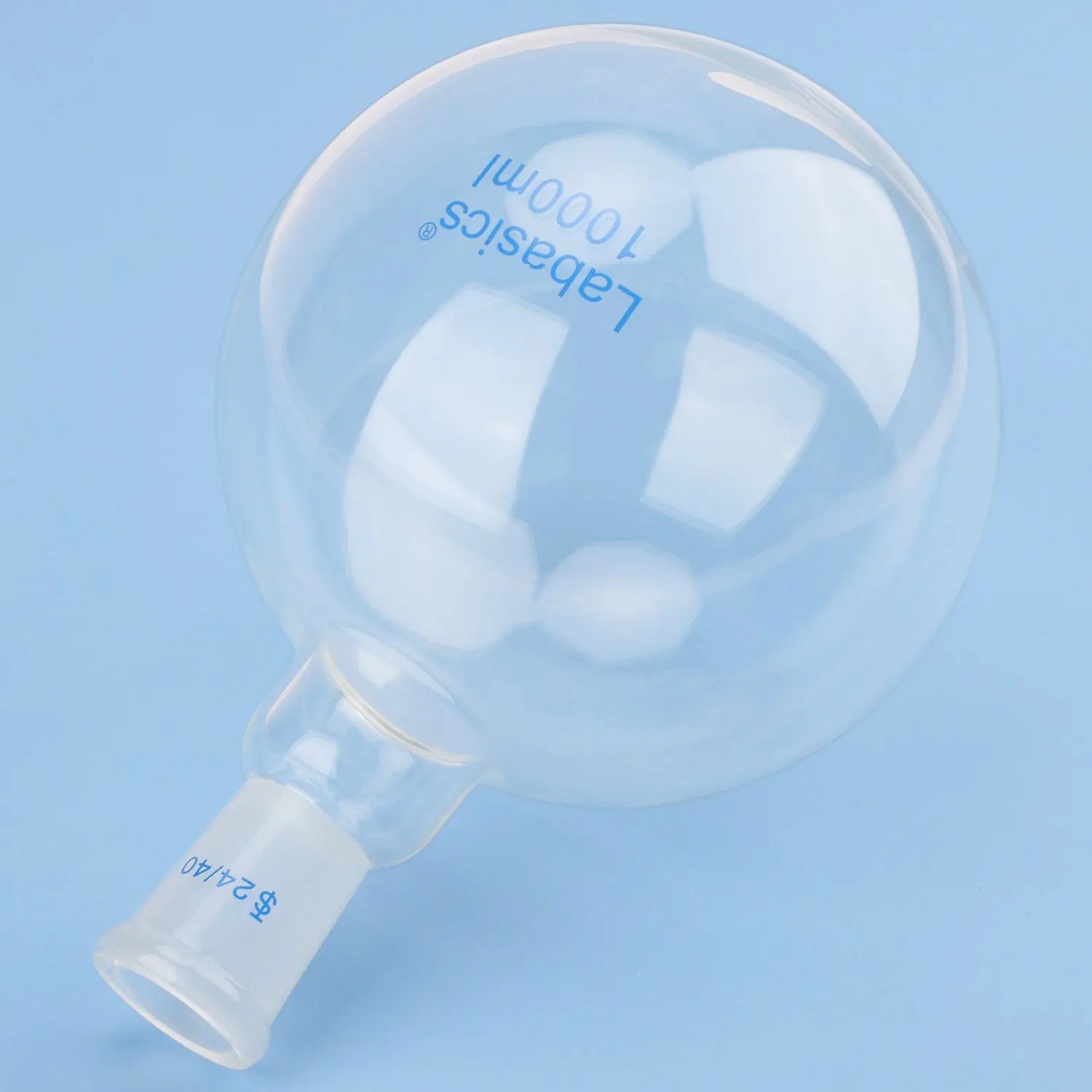 Glass Round Bottom Flask with 24/40 Standard Taper Outer Joint Labasics