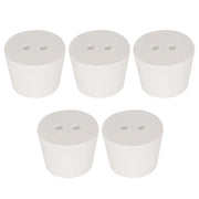 Dual-Hole Rubber Stoppers, 5 Packs Labasics