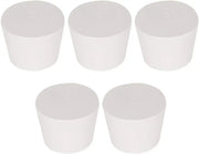 Solid Rubber Stoppers, White Labasics