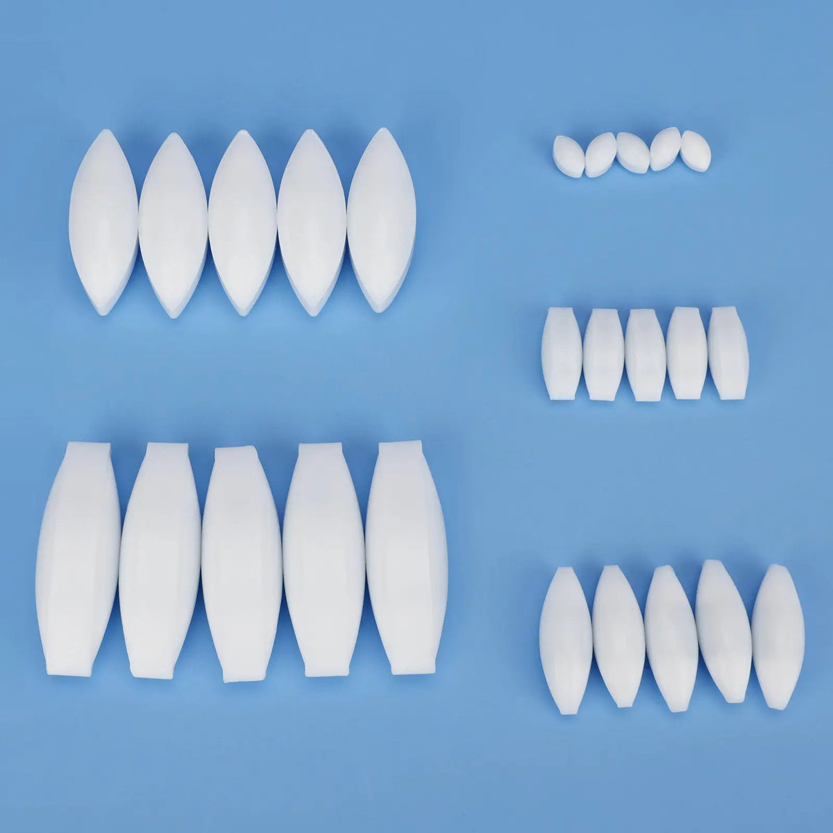 Magnetic Stir Bar Set, Model A, 5PK, 10-50mm Labasics