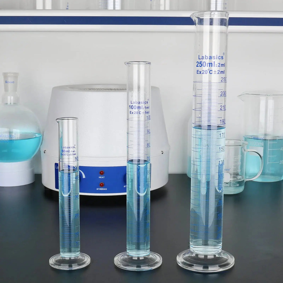 Measuring Cylinder, 10-1000 mL Labasics