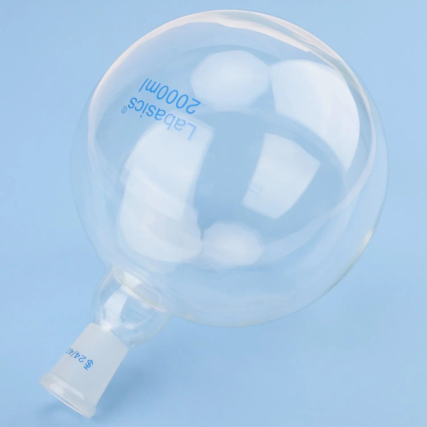 Glass Round Bottom Flask with 24/40 Standard Taper Outer Joint Labasics