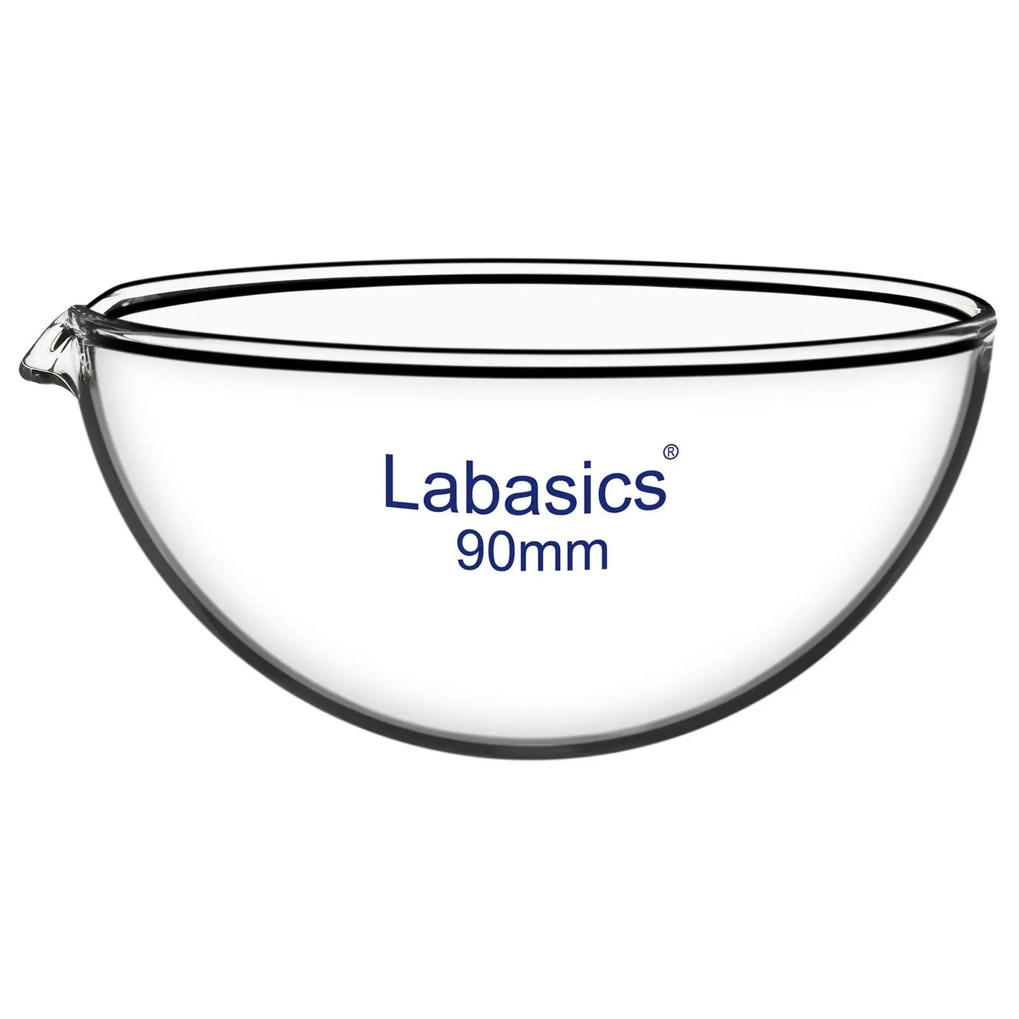 Evaporating Dish, Round Bottom, 60-120 mm Diameter Labasics