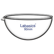 Evaporating Dish, Round Bottom, 60-120 mm Diameter Labasics