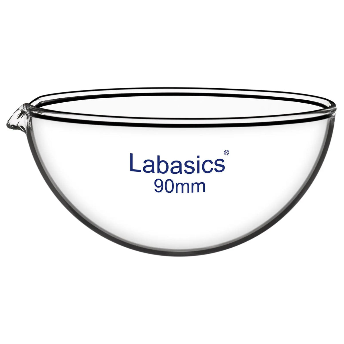 Evaporating Dish, Round Bottom, 60-120 mm Diameter Labasics