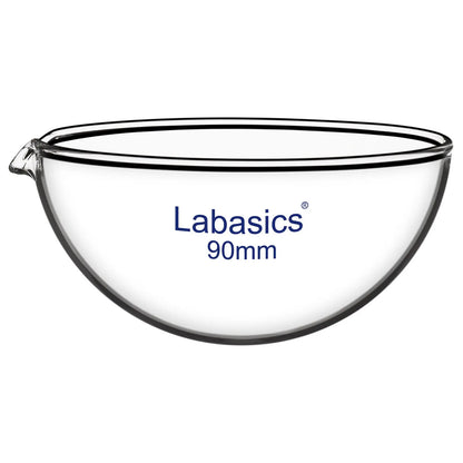 Evaporating Dish, Round Bottom, 60-120 mm Diameter Labasics