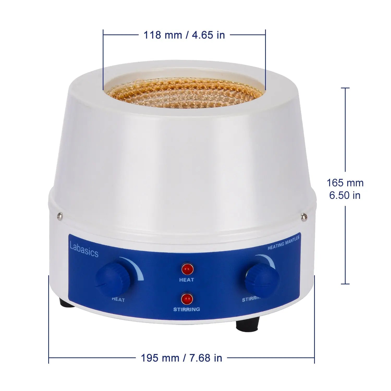 Heating Mantle with Magnetic Stirrer, 500-2000 mL Labasics