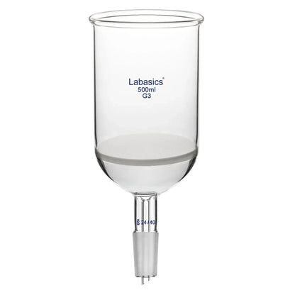 Labasics Buchner filtering funnel 500 mL with G3 frit and 24/40 joint