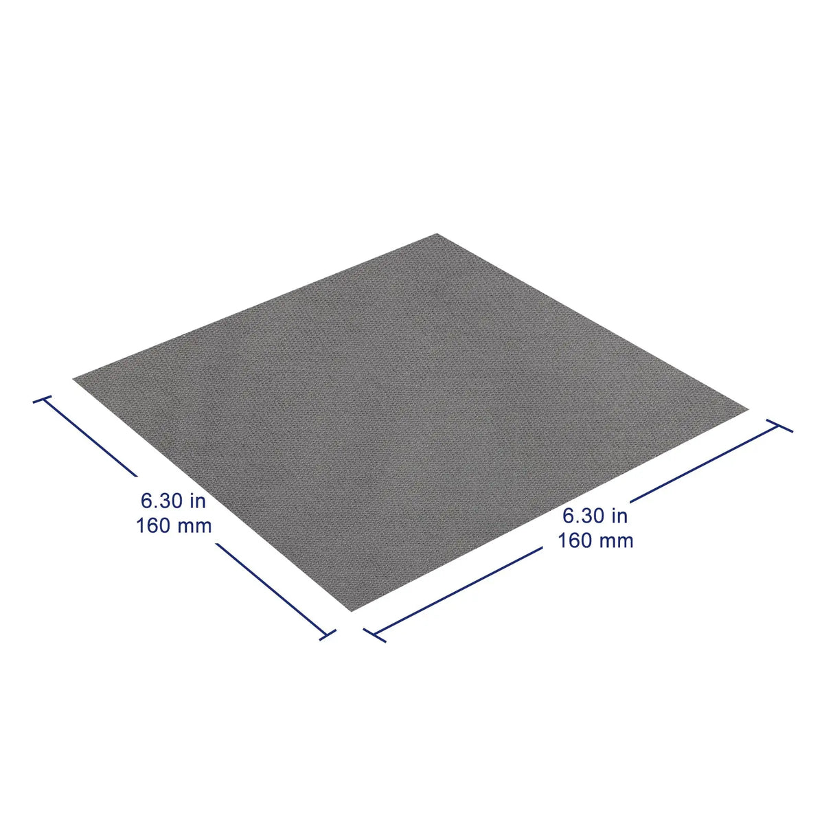 Carbon Cloth, Hydrophilic / Hydrophobic, Soft / Rigid, 16 x 16 cm, 0.33 / 0.35 mm Labasics
