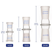 Connecting Adapter with Expansion Bulb, Straight, Female Joints Labasics Shop
