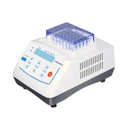 Digital constant temperature metal bath with LCD control panel for laboratory sample incubation and heating up to 100°C