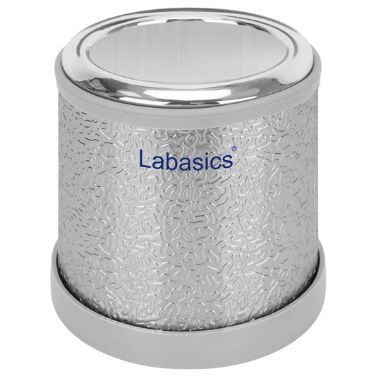 250 ml low form Dewar flask, aluminum casing, vacuum-silvered borosilicate glass inner chamber