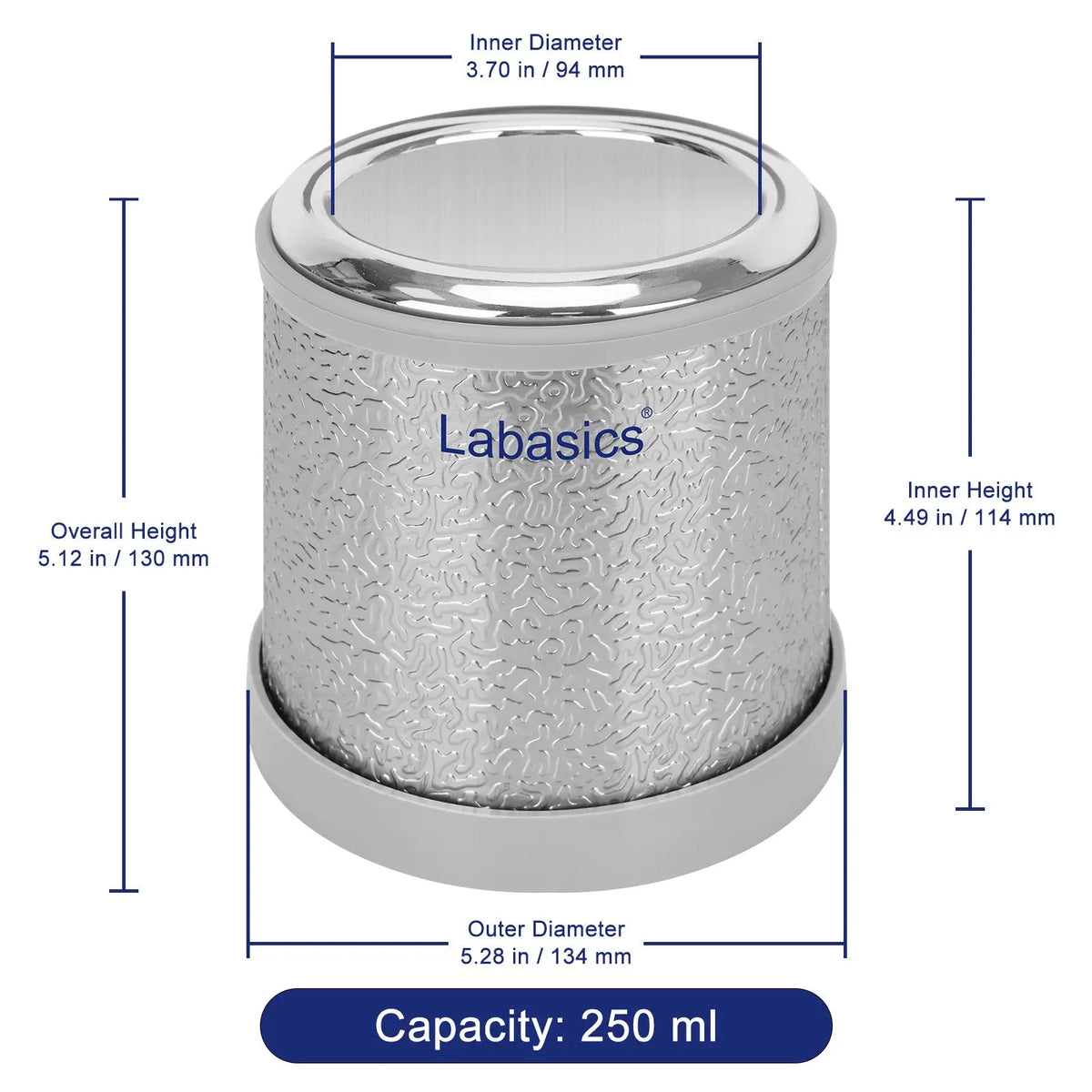 Dewar Flask, Low Form, Capacity 250 ml Labasics