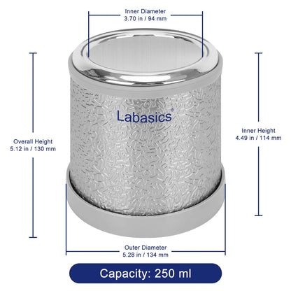 Dewar Flask, Low Form, Capacity 250 ml Labasics