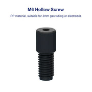 Electrode Knob Screw, 5-Pack, M6 / M12 PP, Solid & Hollow Types for Electrolysis Cell Connections Labasics Shop