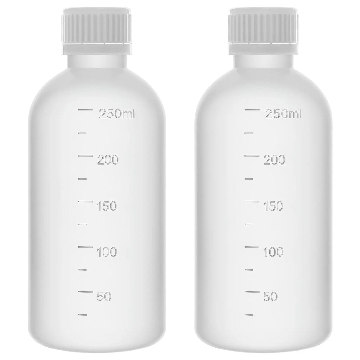 HDPE Narrow Mouth Plastic Reagent Bottle, 2-Pack, 250-1000 ml Labasics