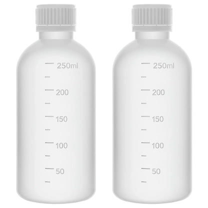 HDPE Narrow Mouth Plastic Reagent Bottle, 2-Pack, 250-1000 ml Labasics