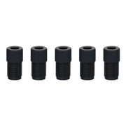 Electrode Knob Screw M12 Hollow Type, PP, for Electrolysis Cell Tubing or Electrode Interface, Chemical Resistant Laboratory Use
