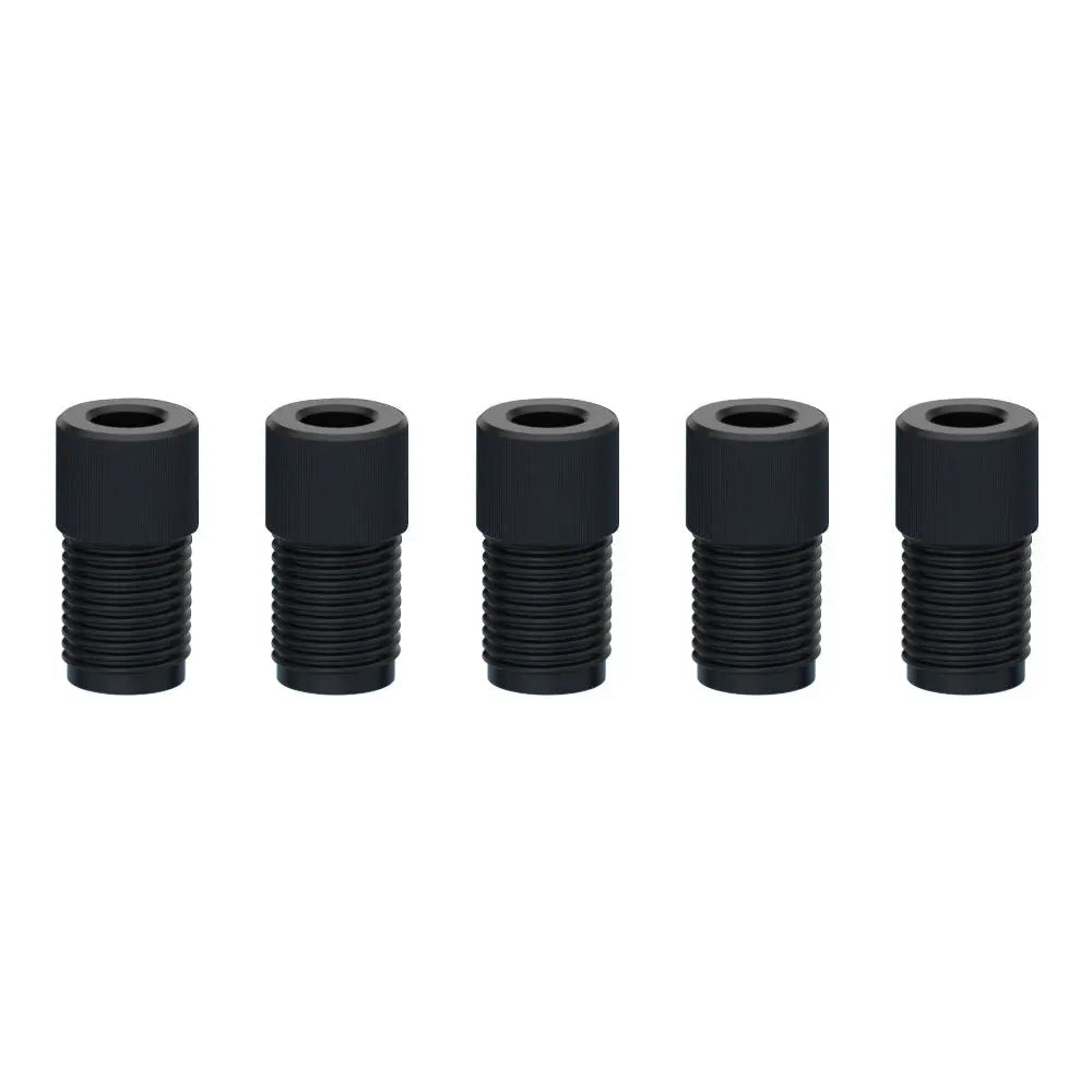 Electrode Knob Screw M12 Hollow Type, PP, for Electrolysis Cell Tubing or Electrode Interface, Chemical Resistant Laboratory Use