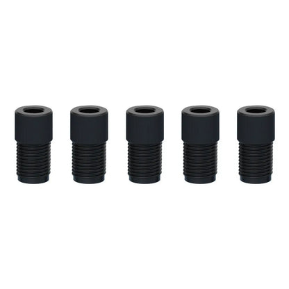 Electrode Knob Screw M12 Hollow Type, PP, for Electrolysis Cell Tubing or Electrode Interface, Chemical Resistant Laboratory Use