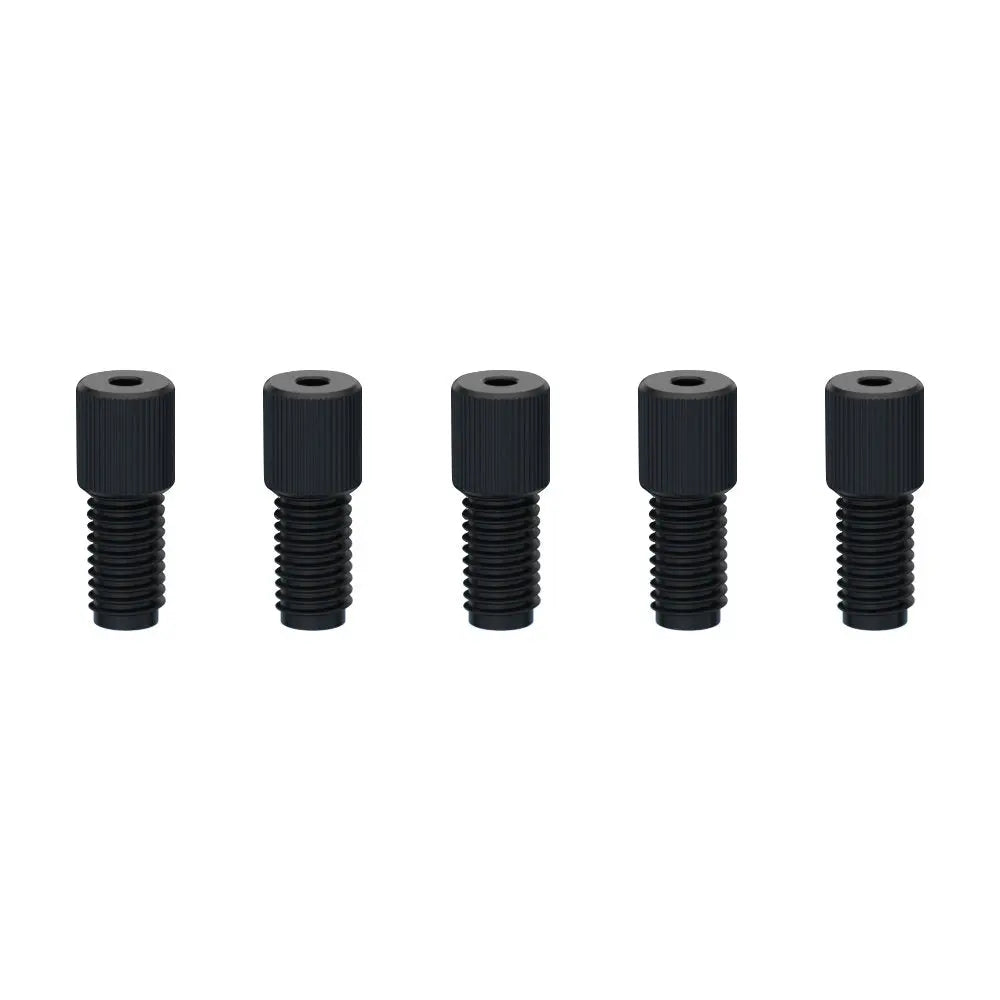 Electrode Knob Screw M6 Hollow Type, PP, for Electrolysis Cell Gas or Electrode Connection, Chemical Resistant Lab Component