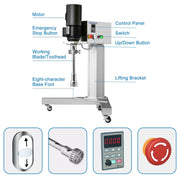 High-Speed Shear Dispersion Emulsification Homogenizer, 220V Labasics
