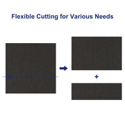 Hydrophilic Carbon Felt, Pre-Oxidized, 10 x 10 cm, 2.8 / 4.7 mm Labasics