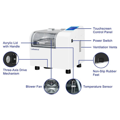 Incubated benchtop orbital shaker dimensions
