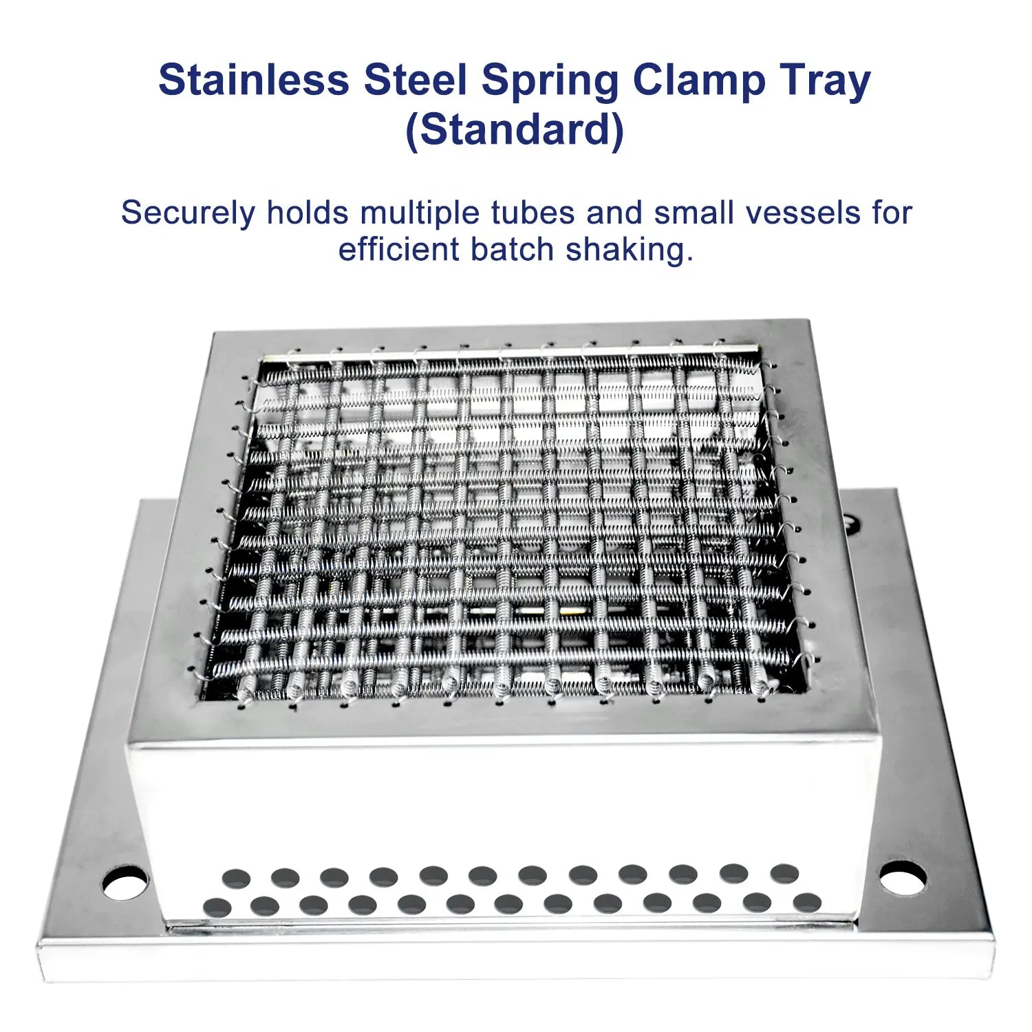 Stainless steel shaking tray for incubator shaker