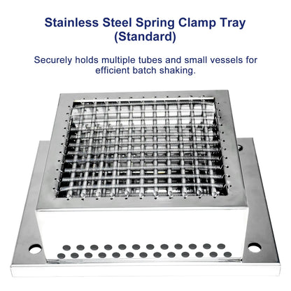 Stainless steel shaking tray for incubator shaker