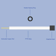 Laboratory Electrolytic Cell Nickel Electrode Labasics
