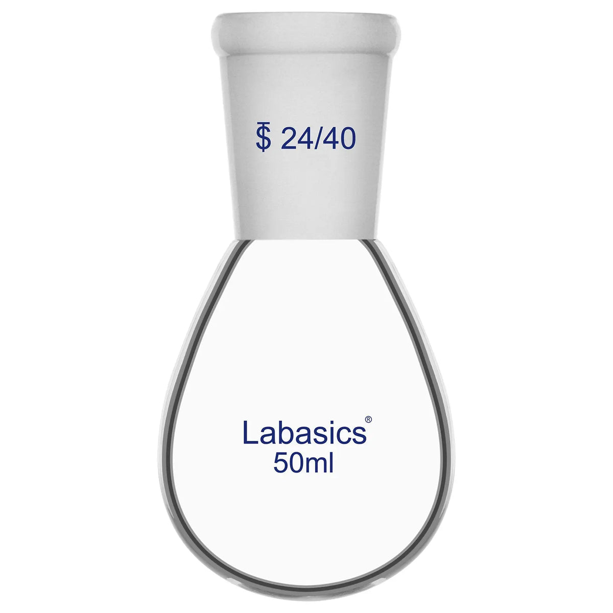 1 Neck Recovery Evaporating Flask, 24/40 Joint, 10-1000 ml Labasics