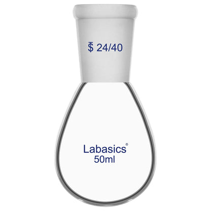 1 Neck Recovery Evaporating Flask, 24/40 Joint, 10-1000 ml Labasics