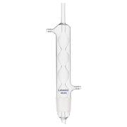 Allihn reflux condenser, 45/40 joint, borosilicate glass, bulb condenser design for Soxhlet extraction and laboratory reflux cooling