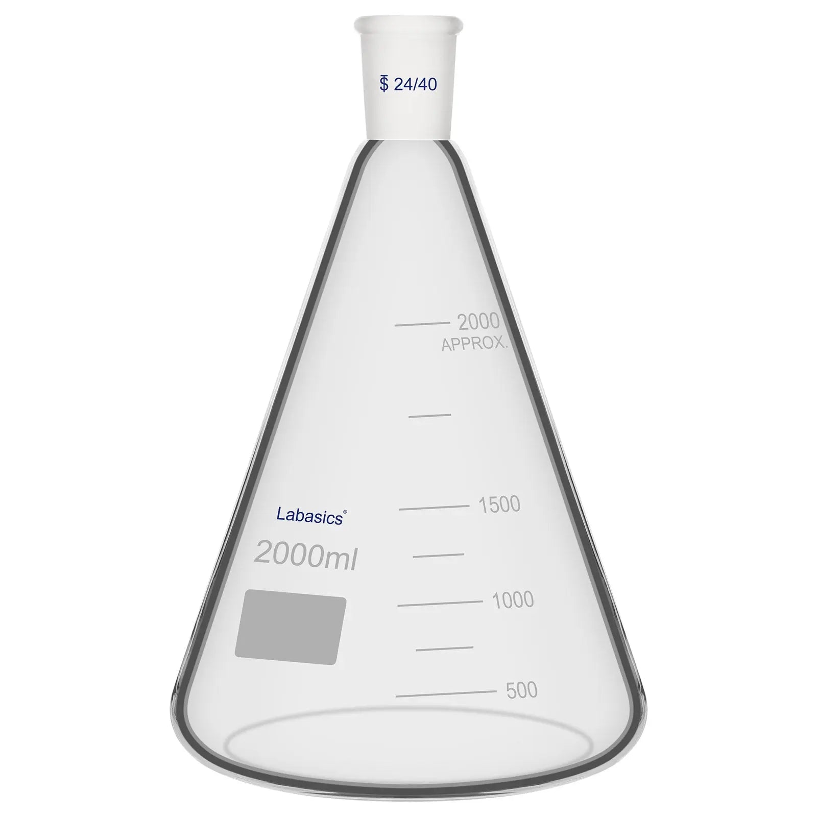 Erlenmeyer Flask, 24/40 Joint, 100-1000 ml Labasics