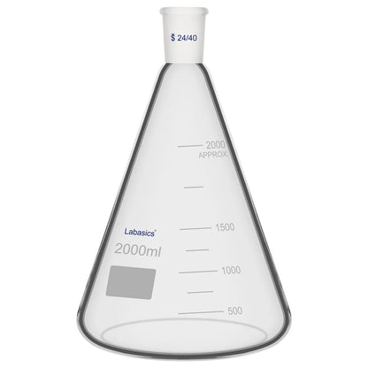 Erlenmeyer Flask, 24/40 Joint, 100-1000 ml Labasics