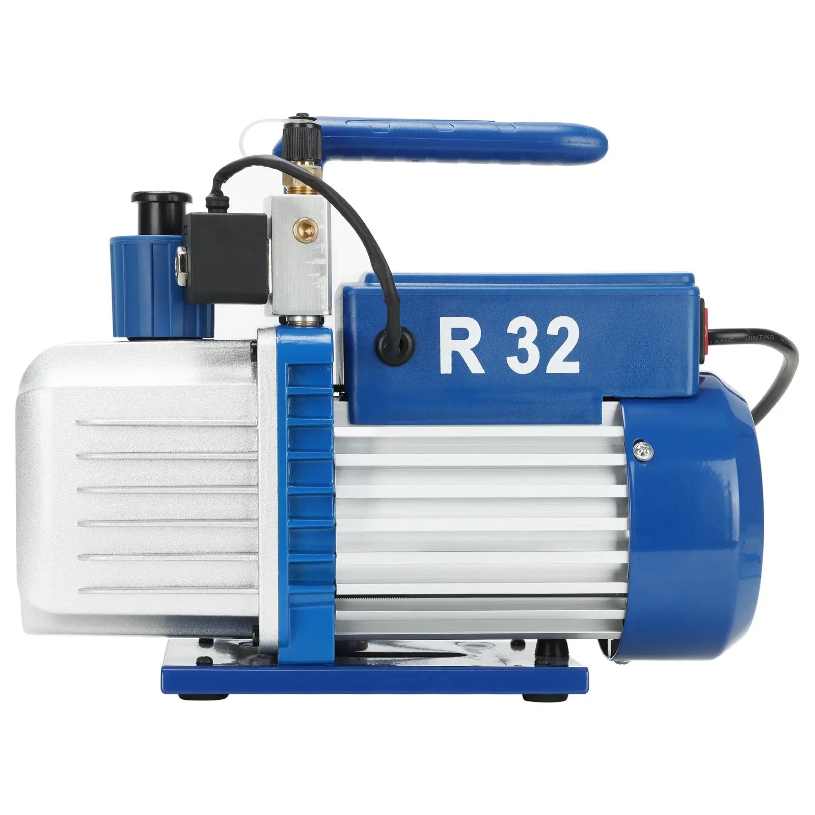 R32 compatible vacuum oil pump with backflow protection