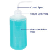 LDPE Wash Bottle, Translucent, 1-3 Pack, 250-1000 ml Labasics